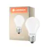 Ledvance Classic LED E27 Pear Filament Frosted 7.5W 1055lm - 840 Cool White | Dimmable - Replaces 75W