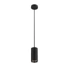 SLV Numinos Phase M Pendant Aluminium Black 20.1W 1955lm 24D - 930 Warm White | Best Colour Rendering - Dimmable 