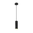 SLV Enola Pendant Aluminium Black 150cm | Suitable for 1x E27 