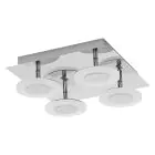 Ledvance Smart+ Wifi LED Wall Light Outdoor Silver 26W 1500lm - 830-865 Tunable White | IP44