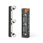 Ledvance LED Decor Spot Neptune Steel Black 26W 1100lm - 830 Warm White