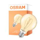 Osram Vintage 1906 LED E27 Globe Filament Gold 4.9W 470lm - 927 Extra Warm White | Best Colour Rendering - Dimmable - Replaces 40W