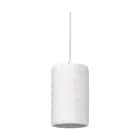 Ledvance Decor Plaster/Steel Tube Pendant White | Suitable for E27