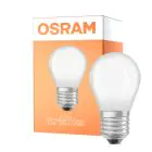 Osram LED Classic LED E27 Pear Filament Frosted 1.2W 255lm - 827 Extra Warm White | Replaces 25W