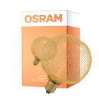Osram Decor Spiral E27 Globe Filament Gold 3.5W 170lm - 818 Extra Warm White | Dimmable - Replaces 15W