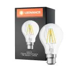 Ledvance Classic Performance LED Bulb B22d Pear Filament Clear 7W 806lm - 827 Extra Warm White | Dimmable - Replaces 60W