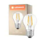 Ledvance Classic LED E27 Pear Filament Clear 4.2W 470lm - 927 Extra Warm White | Best Colour Rendering - Dimmable - Replaces 40W