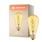 Ledvance Vintage 1906 LED E27 Pear Gold 4W 300lm - 820 Extra Warm White | Replaces 25W