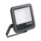 Ledvance LED Floodlight Aluminium Black 69W 10000lm 100D - 840 Cool White | IP66 - Light Sensor - Symmetrical
