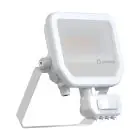 Ledvance LED Floodlight Aluminium White 17W 2400lm 100D - 840 Cool White | IP65 - Motion And Light Sensor - Symmetrical