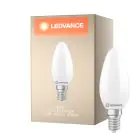 Ledvance Classic LED E14 Candle Frosted 3.4W 470lm - 827 Extra Warm White | Dimmable - Replaces 40W