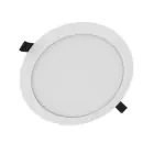 Ledvance Downlight Slim Alu Aluminium White 19W 2000lm 90D - 840 Cool White | Cutout 205 - IP44 - Dali Dimmable 