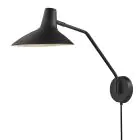 DFTP by Nordlux Darci Wall Light Metal Black | Suitable for E14