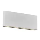Nordlux Kniver Wall Light Aluminium White 10W 900lm - 830 Warm White