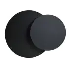 Emibig Wall Light Circle Steel Black | Suitable for 1x G9 - Max 8W