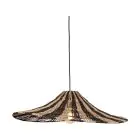 Good&Mojo Pendant Cuzco Jute Black/Natural | Suitable for 1x E27 