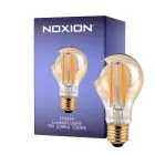 Noxion LED E27 Pear Filament Gold 7W 630lm - 825 Extra Warm White| Dimmable - Replaces 50W