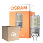 Multipack 6x Osram Parathom LED Pin GY6.35 3.3W 470lm - 827 Extra Warm White | Replaces 40W