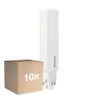 Multipack 10x Philips CorePro PL-C LED 5.5W 600lm - 830 Warm White | 4-Pin - Replaces 13W
