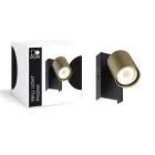 D'Lite Wall Light Prisma Metal Gold | IP20 - Suitable for 1x GU10