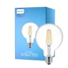 Philips Corepro LED Globe E27 Filament Clear 95mm 7W 806lm - 827 Extra Warm White | Replaces 60W