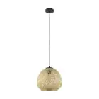 Eglo Pendant Dembleby Steel Black | IP20 - Suitable for 1x E27 
