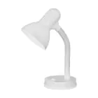 Eglo Table Lamp Basic Steel White | IP20 - Suitable for 1x E27 