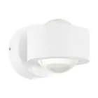Eglo Wall Light Ono 2 Aluminium White Up & Down 2.5W 250lm - 830 Warm White | IP20 