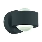 Eglo Wall Light Ono 2 Aluminium Anthracite Up & Down 2.5W 250lm - 830 Warm White | IP20 
