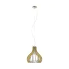 Eglo Pendant Tindori Steel Satin Nickel | IP20 - Suitable for 1x E27 
