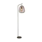 Eglo Floor Lamp Espinal Steel Bronze | IP20 - Suitable for 1x E27 