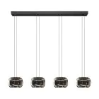 Eglo Pendant Hortunas Steel Black 5.8W 690lm - 830 Warm White | IP20 - Dimmable 